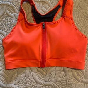 Nike Women's Vibrant Orange Sports Bra